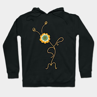 Derek the Dancing “Daisy” Flower Illustration Hoodie